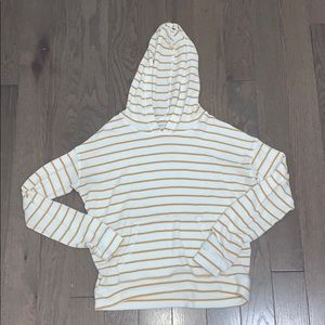 American Eagle striped hoodie